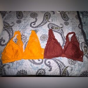 Aerie Bralettes (2 for 1) Size L